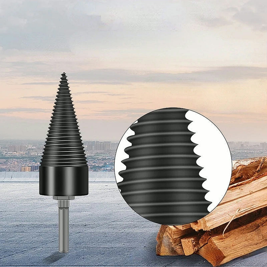 Close-up of the deep thread on the cone