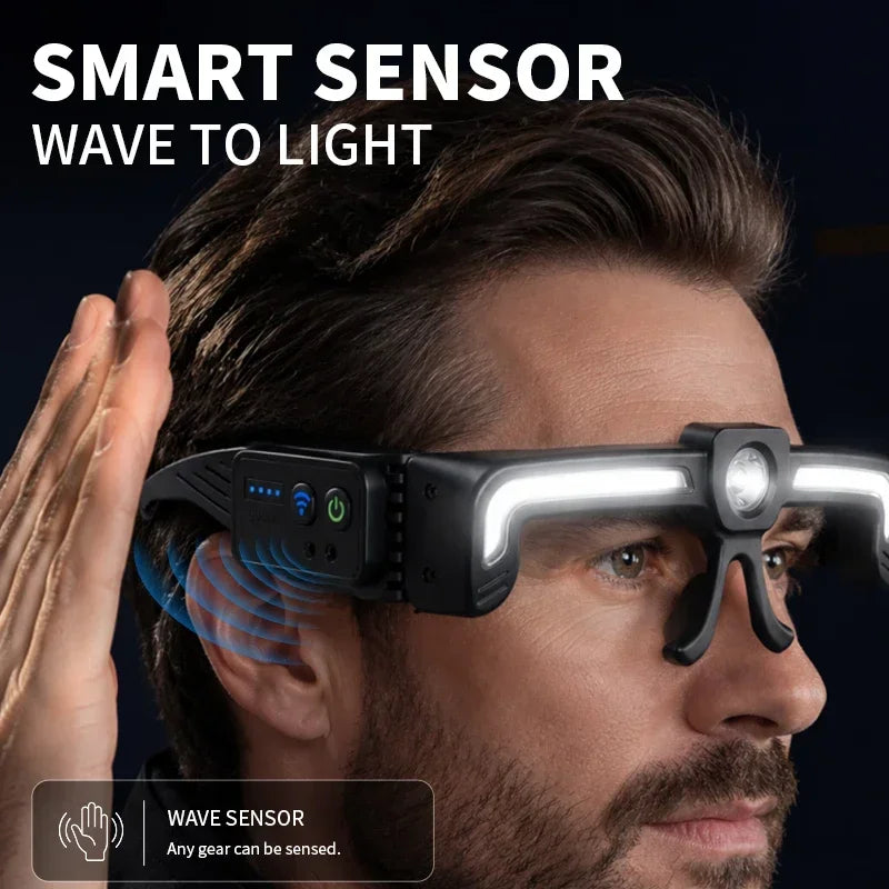 A wave of the hand in front of the sensor, which works on any of the nine modes