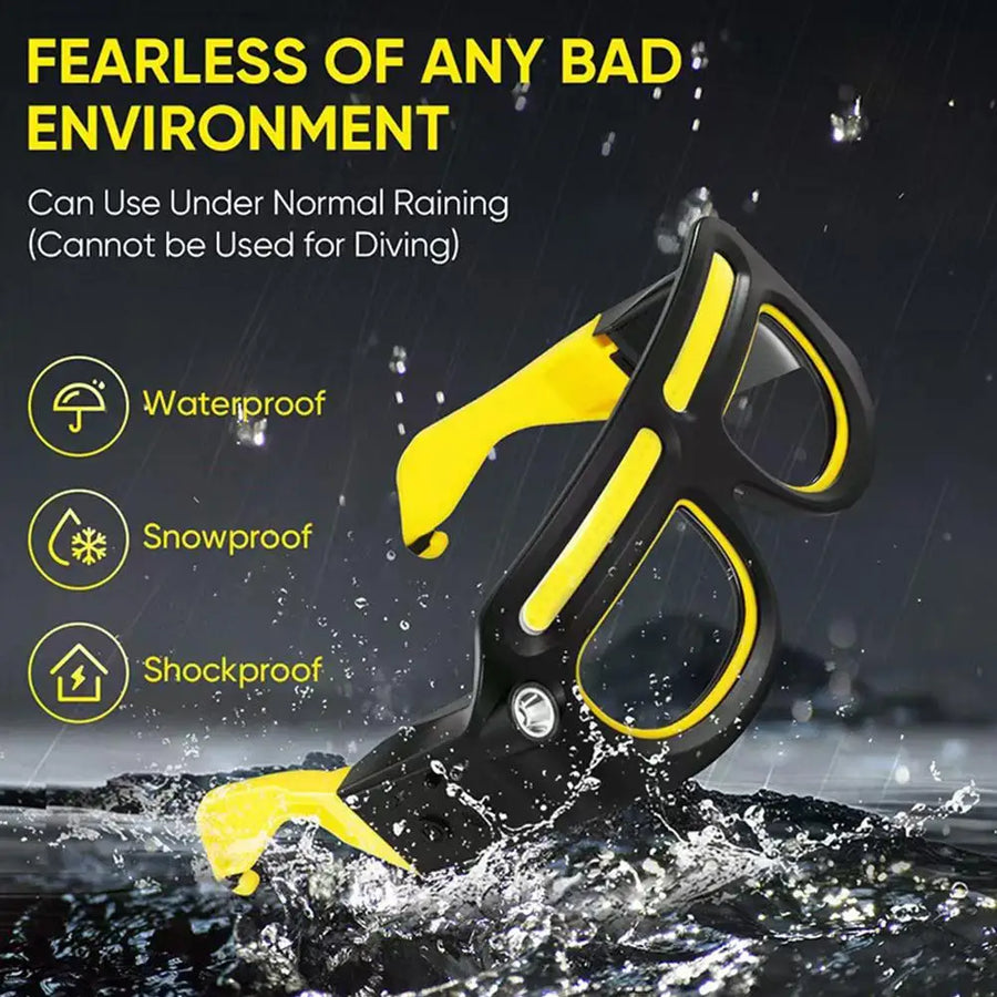 The maker's weather claim: usable in normal rain, not for diving