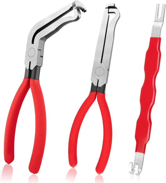 Electrical Connector Pliers — Angled, Straight & Release Tool for Car Wiring