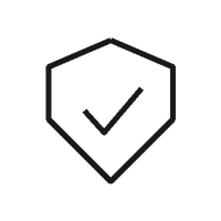 Shield with a check mark