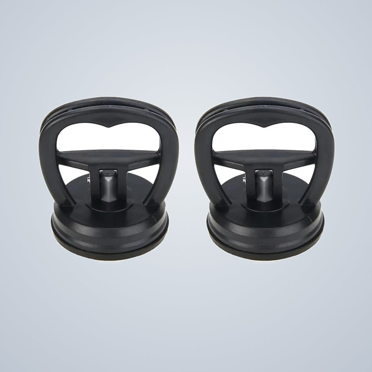 Two suction cup dent pullers