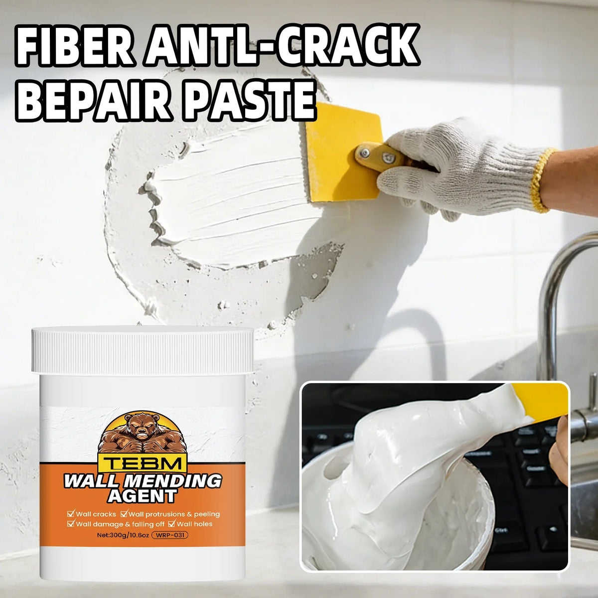 Wall repair paste — supplier photo 11