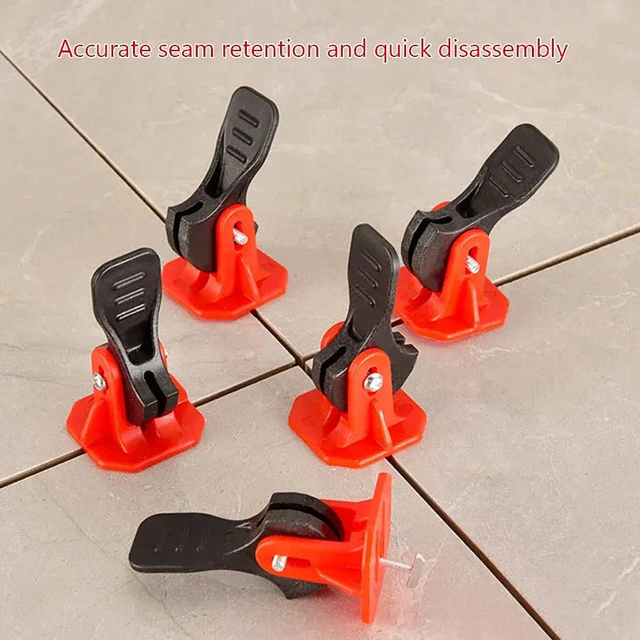 Levelers set where four tiles meet