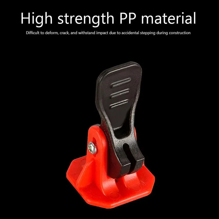 The leveler body is PP plastic